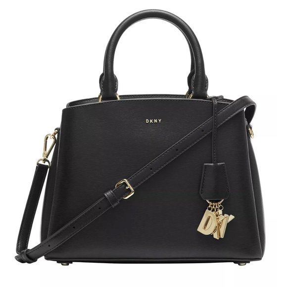 Dkny Bags Dkny Paige Medium Satchel With Convertible Strap Black